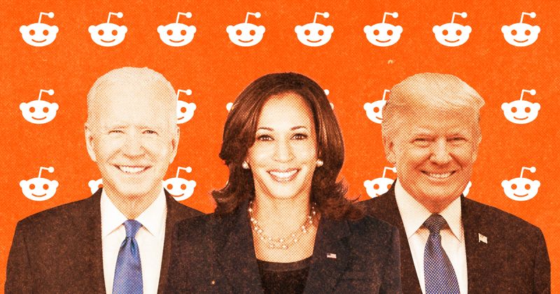 Reddit 上的美國大選：選民如何看待川普和賀錦麗？最在意哪些議題？'s story cover image