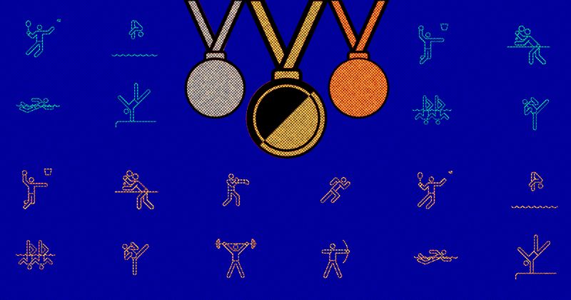 圖解七屆奧運霸主：哪些國家制霸一方？臺灣曾奪下哪些獎牌？'s story cover image