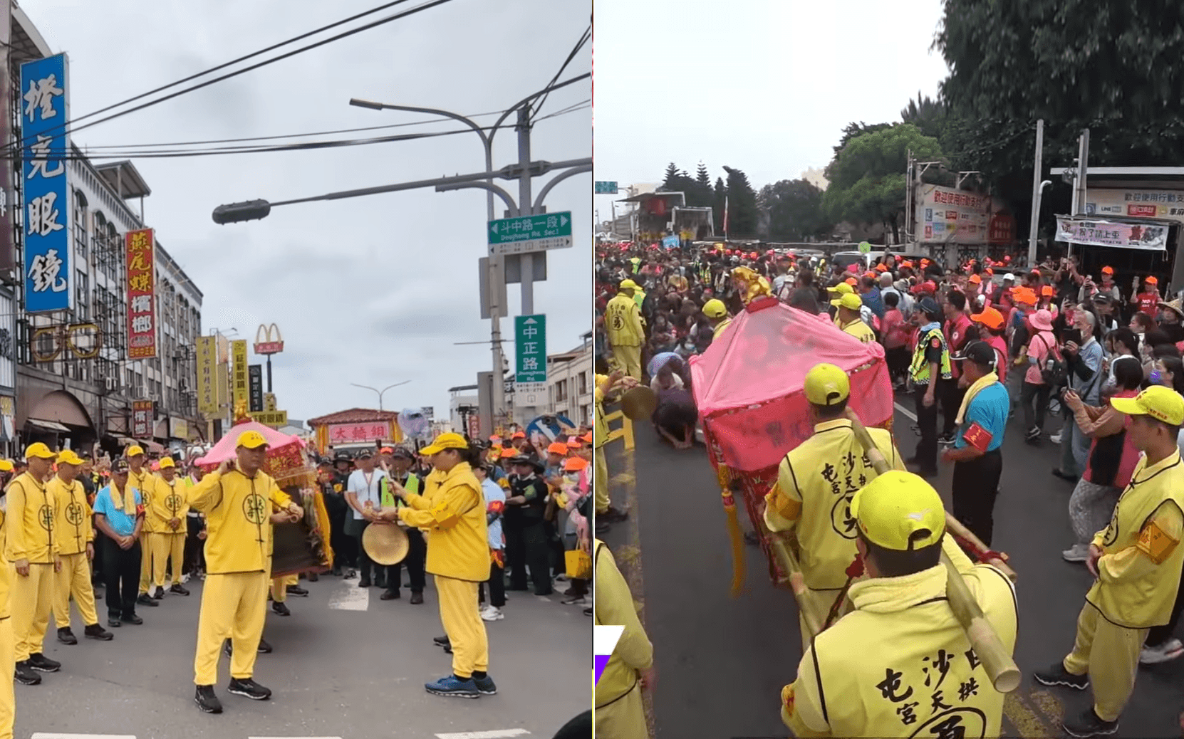 白沙媽直播常見神祕紅臂章大哥　網揭身分：轎班傳聖意那個人's story cover image